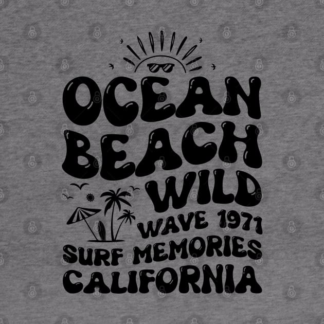 Ocean Beach Wild Wave 1971 Surf Memories California by busines_night